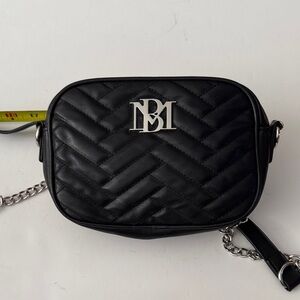 Badgley Mischka quilted vegan leather crossbody (B1)
